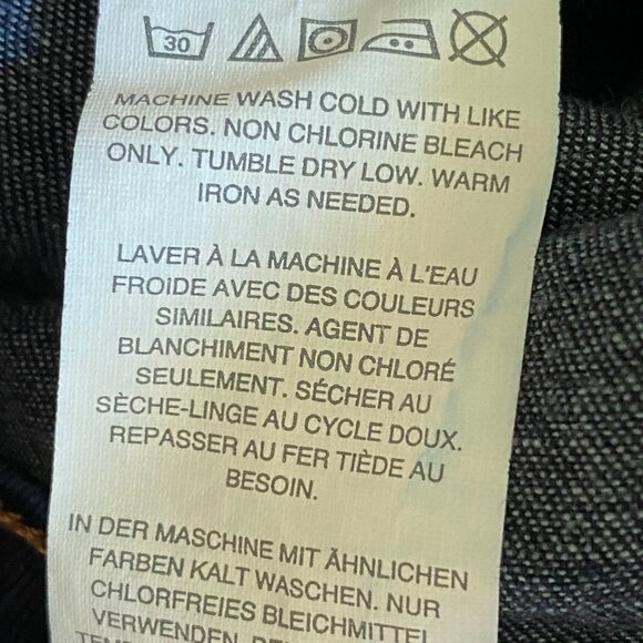 J Crew Womens Matchstick Jeans Size 27 Dark Wash E0079 Cotton Blend Stretch - Picture 9 of 12